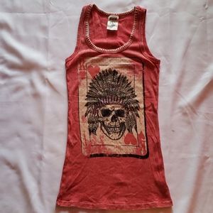 Red Vocal Tank Top